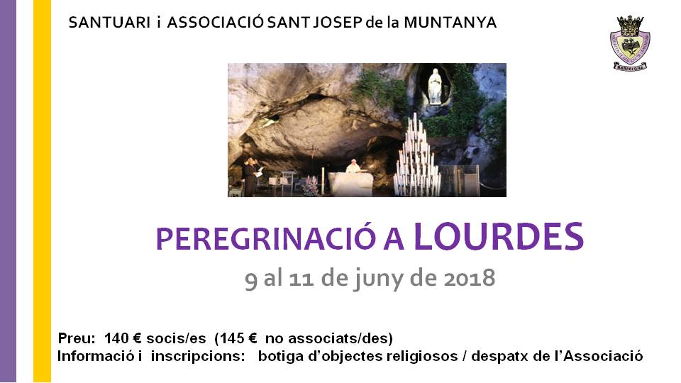 peregrinació a Lourdes