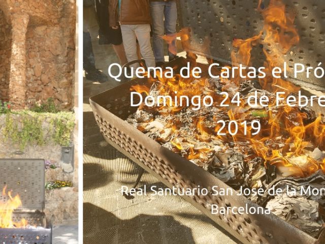quema de cartas a San jose 2019