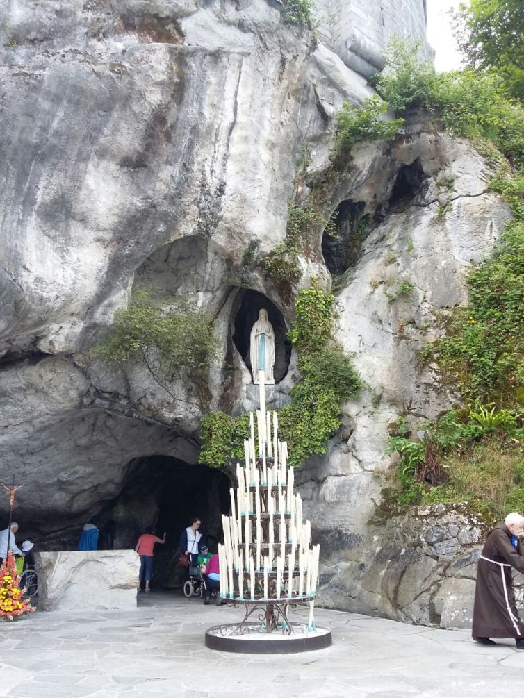 pilgrims Lourdes