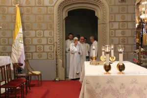 Solemnidad San José 2016: Eucaristía, Inicio