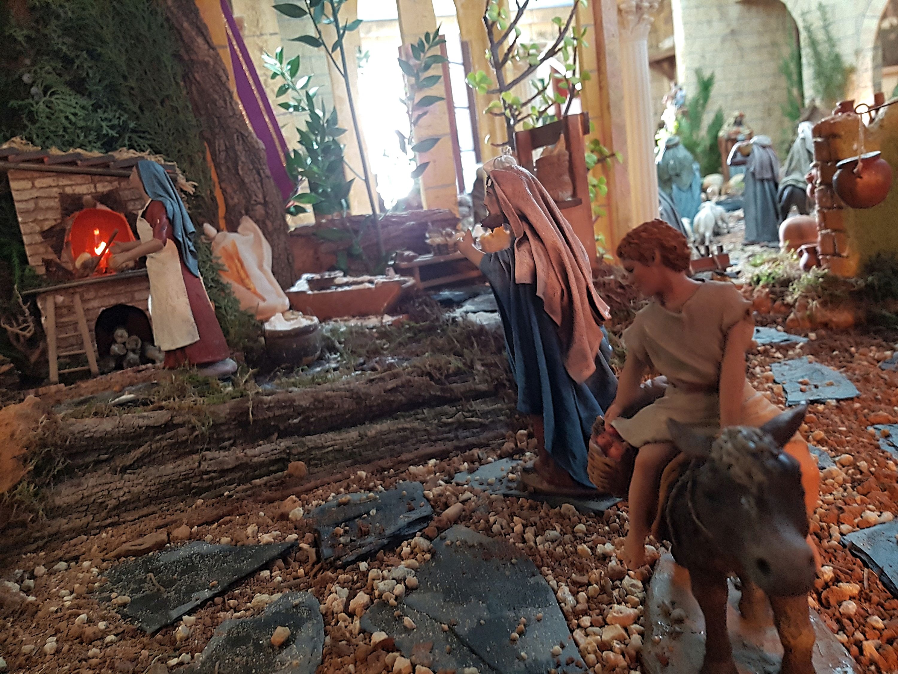 nacimiento en el Santuario