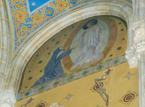 Madre Petra de san jose pintura de iglesia