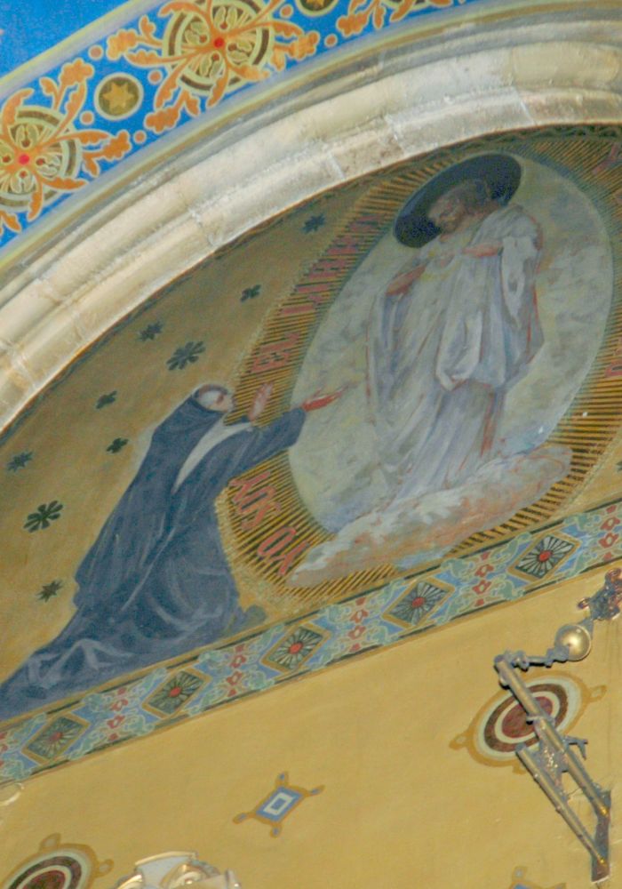 Madre Petra de san jose pintura de iglesia