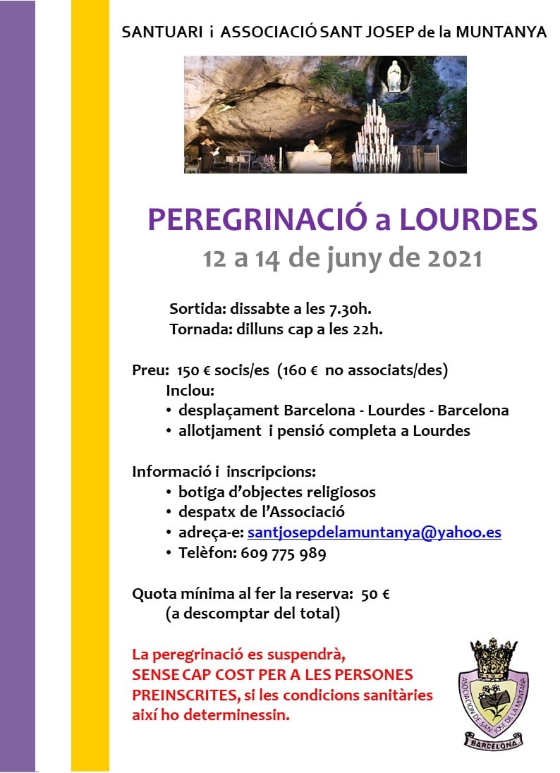 peregrinatge a Lourdes
