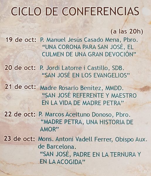 Programa de conferencias del centenario