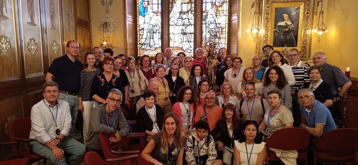 Grupo de Talavera de la Reina en el Oratorio de Madre Petra. Visita Guiada en 2024