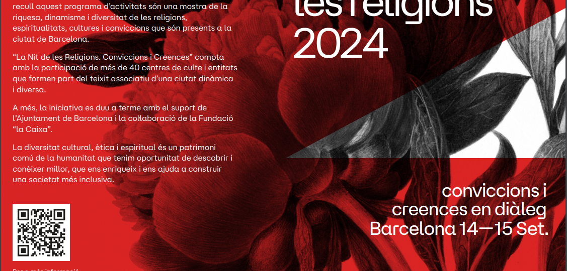 Cartell de la nit de les religions 2024