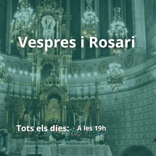 Horaris de Vespres i rosari