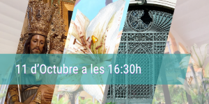 Cartell de la visita guiada al octubre al santuari