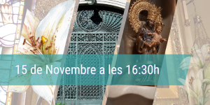 Cartell de la visita guiada al novembre al santuri