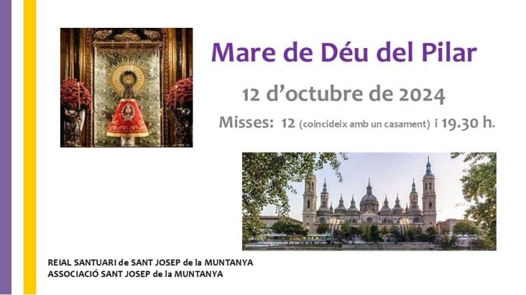 dia de mare de deu del pilar 2024