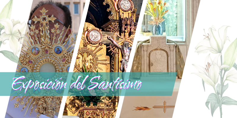 Tres custodia y dos sagrarios del Santuario